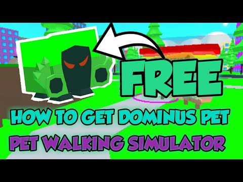 How To Get Dominus Pet In Roblox Pet Simulator