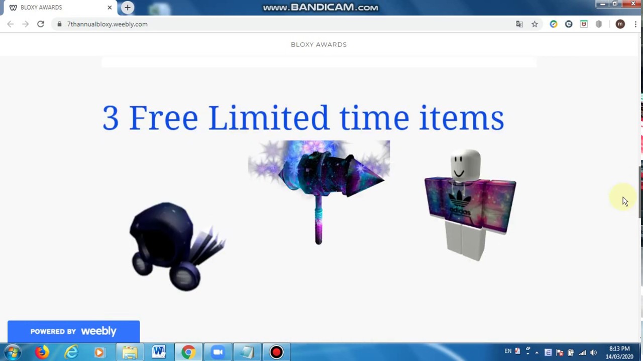 Roblox How To Get Limited Items For Free